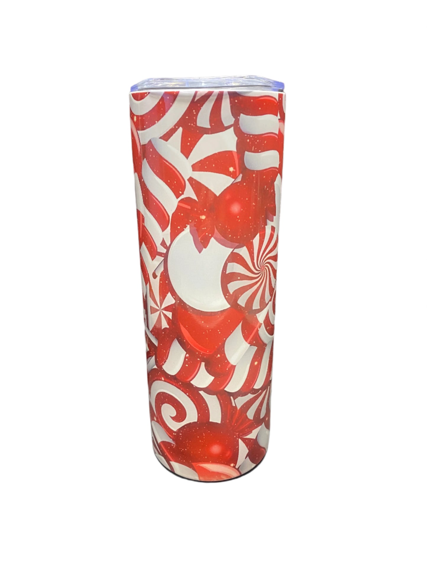 Christmas Candy Cane 20oz Tumbler Cup